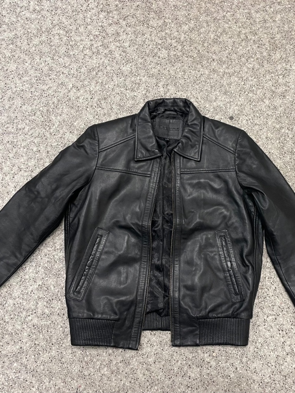 Leather jacket